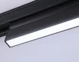 Светильник светодиодный трековый для шинопровода Magnetic GL4062 BK черный IP20 12W 4200K 48V 223*22*105