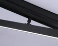 Светильник светодиодный трековый для шинопровода Magnetic GL4201 BK черный IP20 12W 4200K 48V 605*22*45
