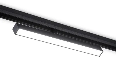 Светильник светодиодный трековый для шинопровода Magnetic GL4201 BK черный IP20 12W 4200K 48V 605*22*45