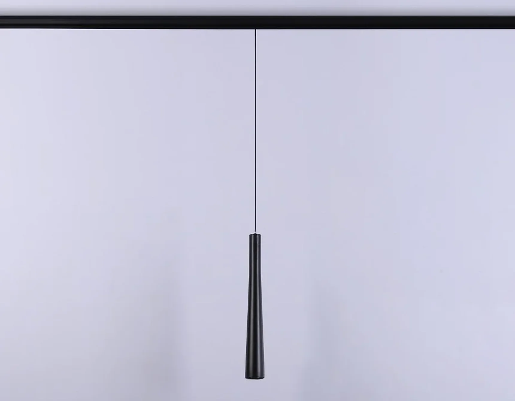 Светильник светодиодный трековый подвесной для шинопровода Magnetic GL4351 BK черный IP20 6W 4200K 48V 24° D40*H300