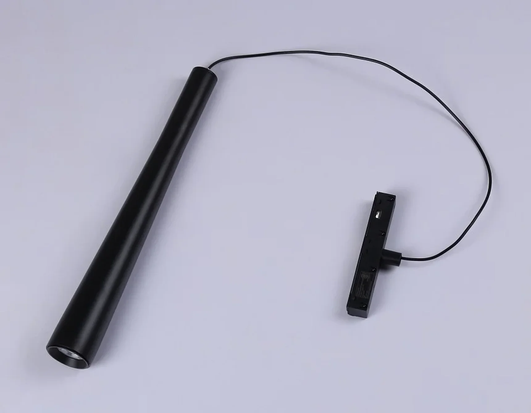 Светильник светодиодный трековый подвесной для шинопровода Magnetic GL4351 BK черный IP20 6W 4200K 48V 24° D40*H300