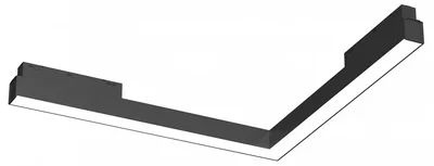 Светильник трековый светодиодный Magnetic standard 48V 20mm GL4485 BK черный IP20 20W 3CCT 3000-6000K SMART 120° 325*305*25
