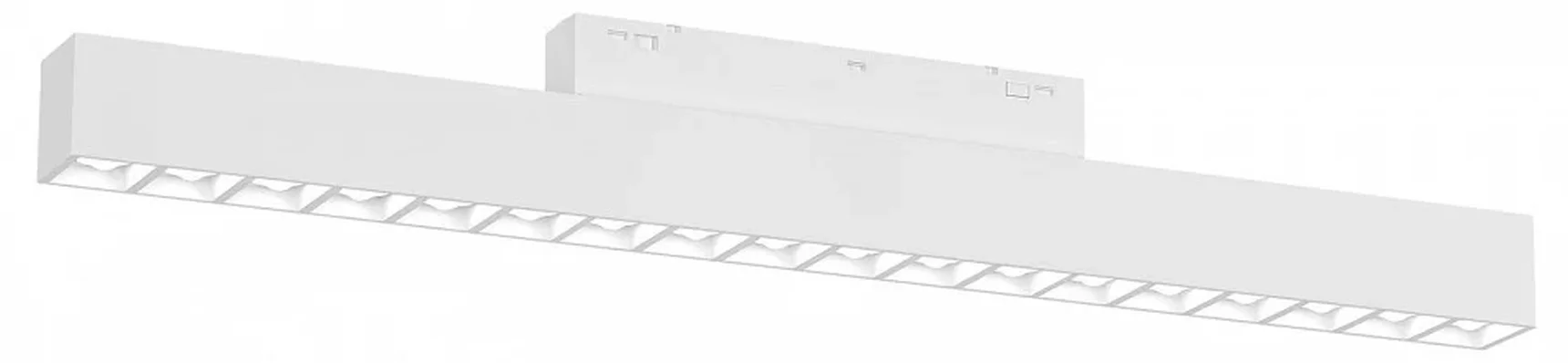 Светильник трековый светодиодный Magnetic standard 48V 20mm GL4500 WH белый IP20 18W 3CCT 3000-6000K SMART 24° 328*22*25