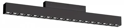 Светильник трековый светодиодный Magnetic standard 48V 20mm GL4505 BK черный IP20 18W 3CCT 3000-6000K SMART 24° 328*22*25