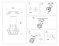 Светильник трековый GL5002 BK черный E27 max 40W D96*163