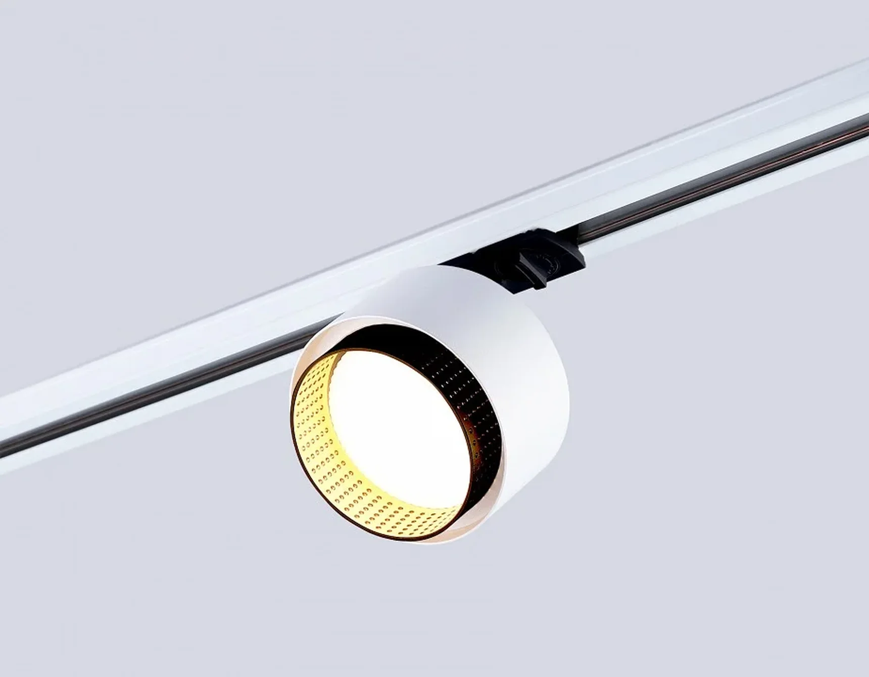 Светильник трековый GL5379 WH/BK белый/черный GX53 max 12W D95*130