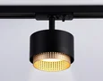 Светильник трековый GL5381 BK/GD черный/золото GX53 max 12W D95*130