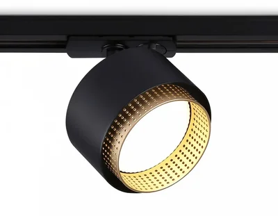 Светильник трековый GL5381 BK/GD черный/золото GX53 max 12W D95*130