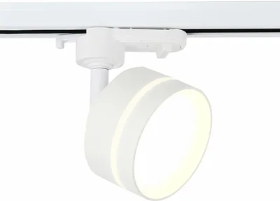 Cветильник трековый GL5384 WH/FR белый/белый матовый GX53 max 12W