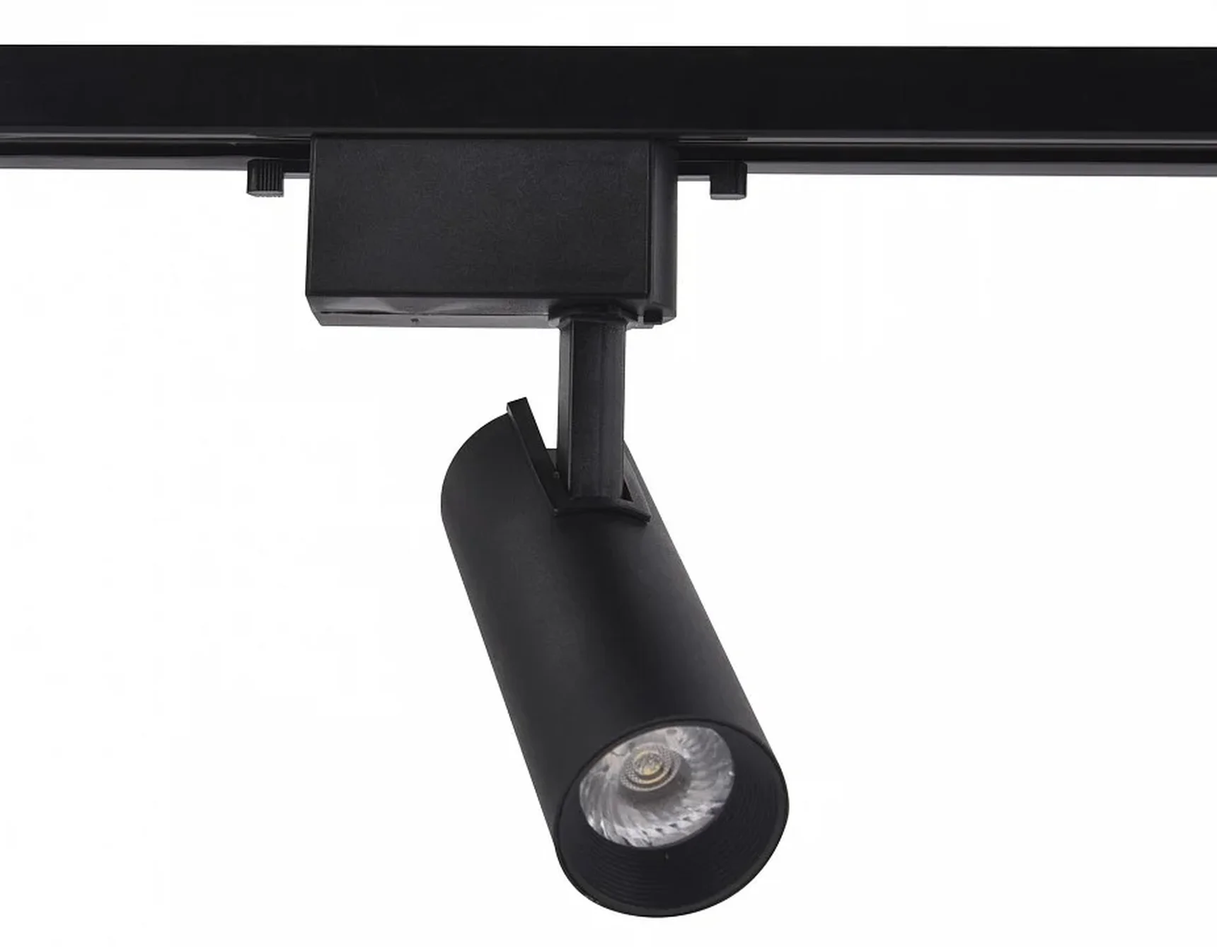 Трековый однофазный светодиодный светильник GL5858 BK черный LED 10W 4200K 24°