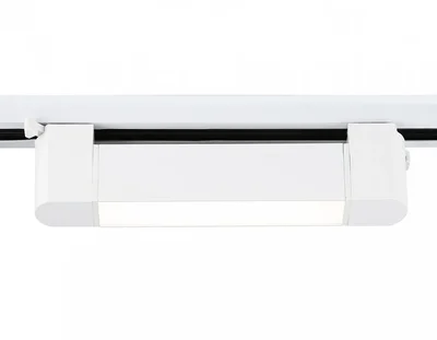 Светильник светодиодный трековый однофазный GL6724 WH белый IP20 10W 4200K 192*35*57