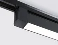 Светильник светодиодный трековый однофазный GL6739 BK черный IP20 30W 4200K 458*35*57
