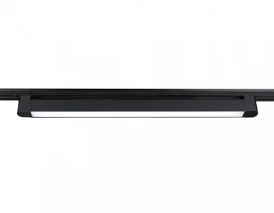 Светильник светодиодный трековый однофазный GL6745 BK черный IP20 40W 4200K 590*35*57