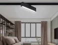Светильник светодиодный трековый GL6767 BK черный LED 12W 4200K 300*22*48