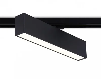Светильник светодиодный трековый GL6767 BK черный LED 12W 4200K 300*22*48