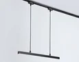 Светильник светодиодный трековый GL6785 BK черный LED 24W 3000K 600*22*1025