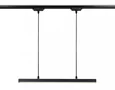 Светильник светодиодный трековый GL6785 BK черный LED 24W 3000K 600*22*1025