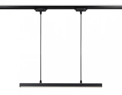Светильник светодиодный трековый GL6785 BK черный LED 24W 3000K 600*22*1025