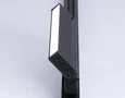 Светильник светодиодный трековый GL6808 BK черный LED 12W 4200K 230*22*87