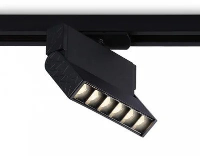 Светильник светодиодный трековый GL6813 BK черный LED 6W 3000K 24° 115*22*87