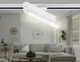 Светильник светодиодный трековый GL6815 WH белый LED 12W 3000K 24° 230*22*87