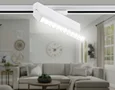 Светильник светодиодный трековый GL6816 WH белый LED 12W 4200K 24° 230*22*87
