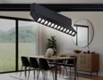 Светильник светодиодный трековый GL6819 BK черный LED 12W 4200K 24° 230*22*87