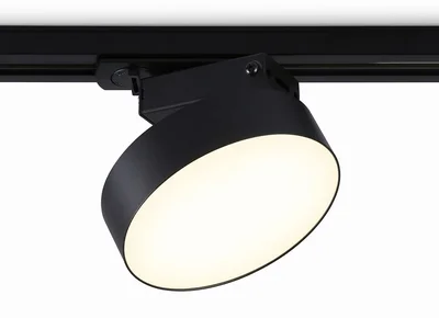 Светильник светодиодный трековый GL6839 BK черный LED 15W 3000K D115*80