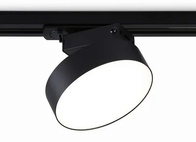 Светильник светодиодный трековый GL6842 BK черный LED 15W 4200K D115*80