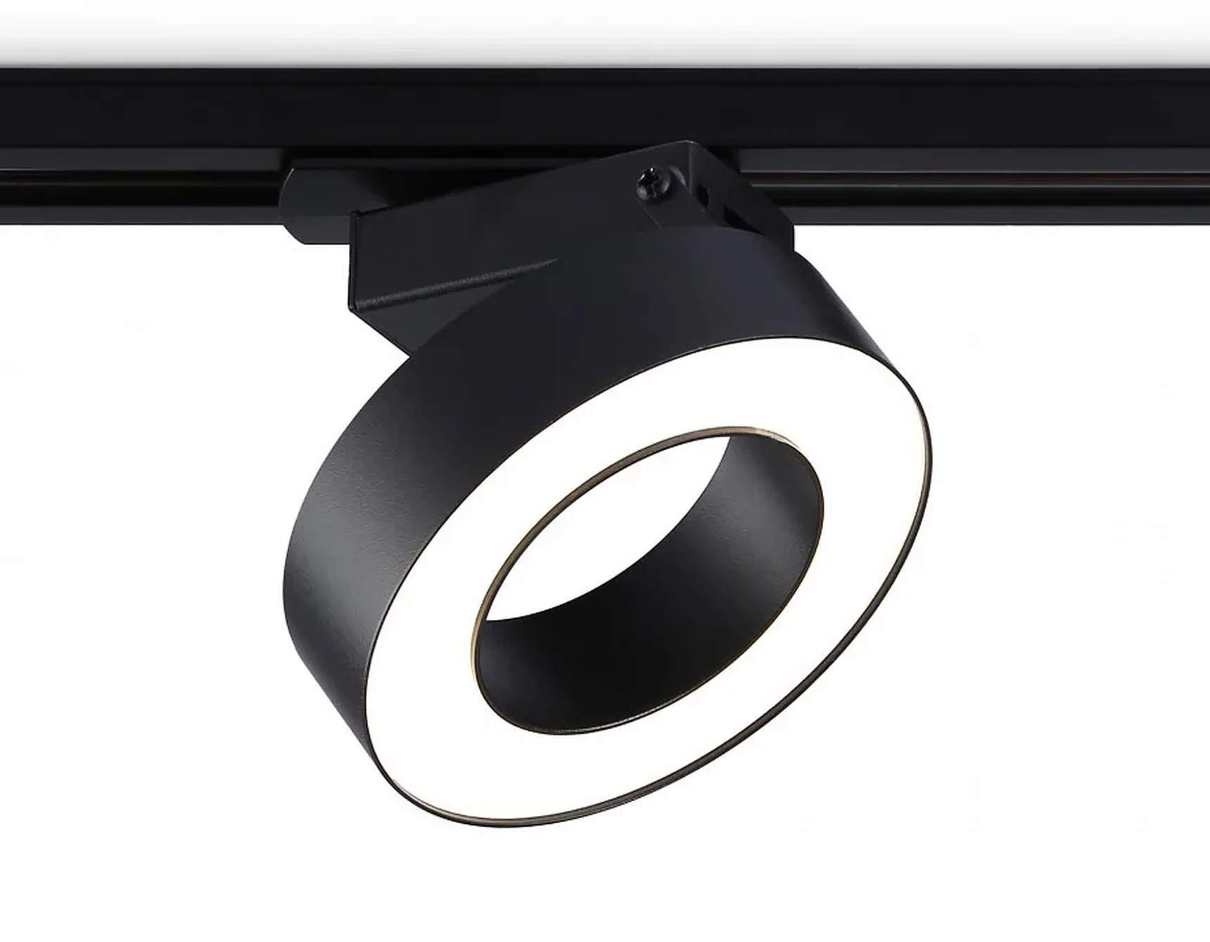 Светильник светодиодный трековый GL6868 BK черный LED 15W 4200K D115*80