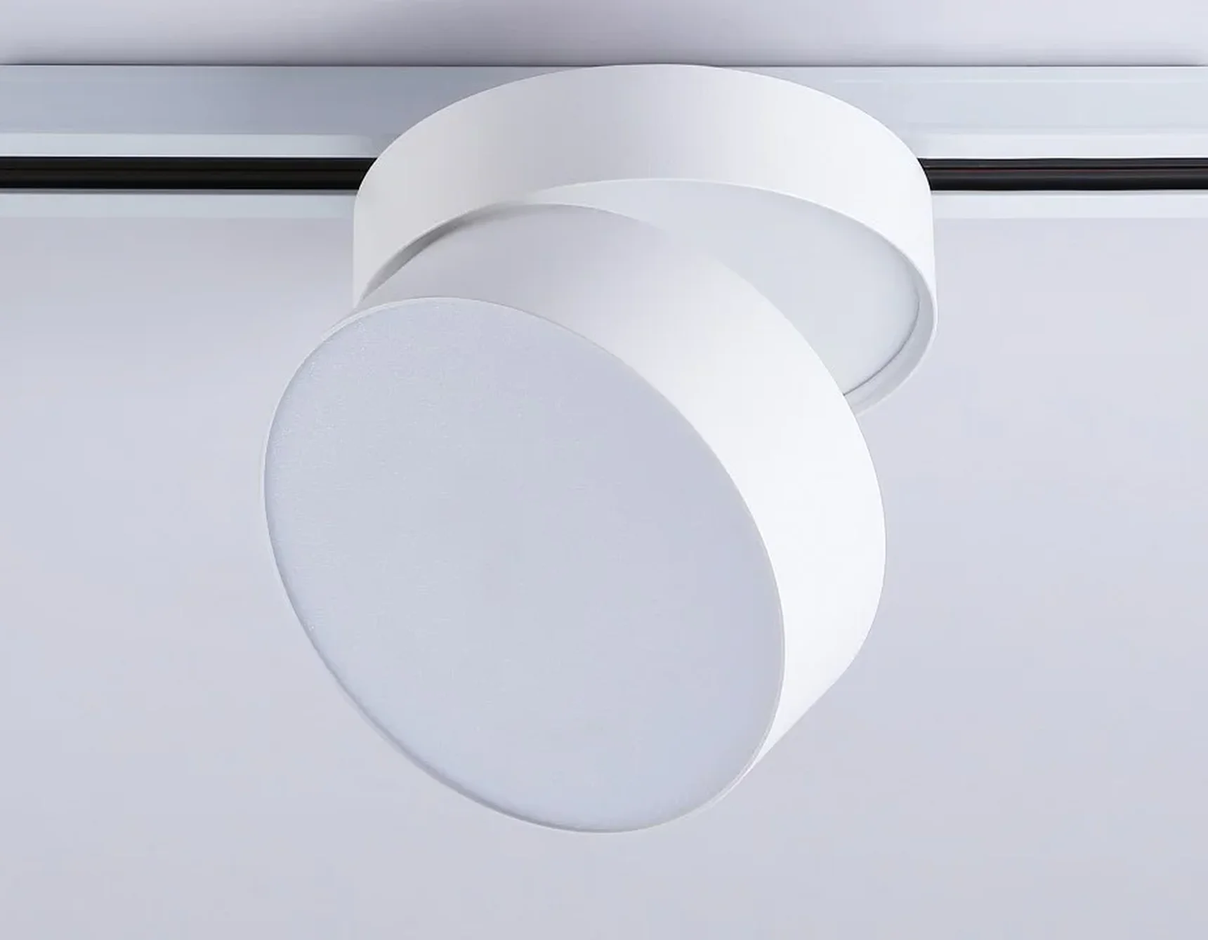 Светильник светодиодный трековый GL6875 WH белый LED 16W 4200K D115*90