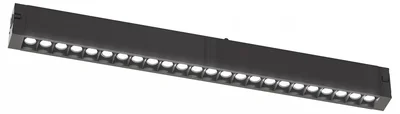Светильник трековый светодиодный Magnetic SMART 220V 25mm GL8085 BK черный IP20 18W 3000-6000K 24° 410*25*41
