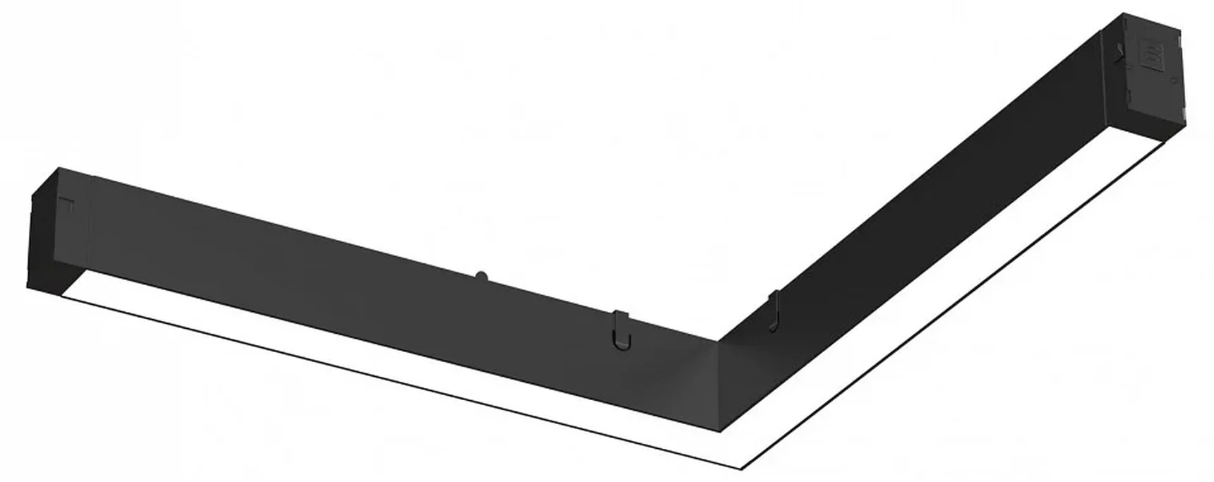 Светильник трековый светодиодный Magnetic SMART 220V 25mm GL8115 BK черный IP20 18W 3000-6000K 120° 312*312*25