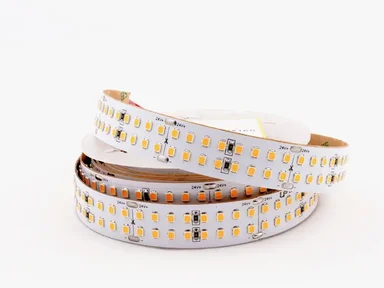 Светодиодная лента двухрядная 2835 320/м (40Вт/м) 24В теплая LUX160 006291