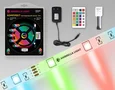 Комплект светодиодной ленты RGB GS2401 5050 30Led/ 7.2W m/ 12V IP20 RGB/ 5000*10*1.87mm/ кратность резки 100mm