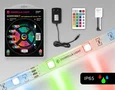 Комплект светодиодной ленты RGB GS2501 5050 30Led/ 7.2W m/ 12V IP65 RGB/ 5000*10*2.87mm/ кратность резки 100mm