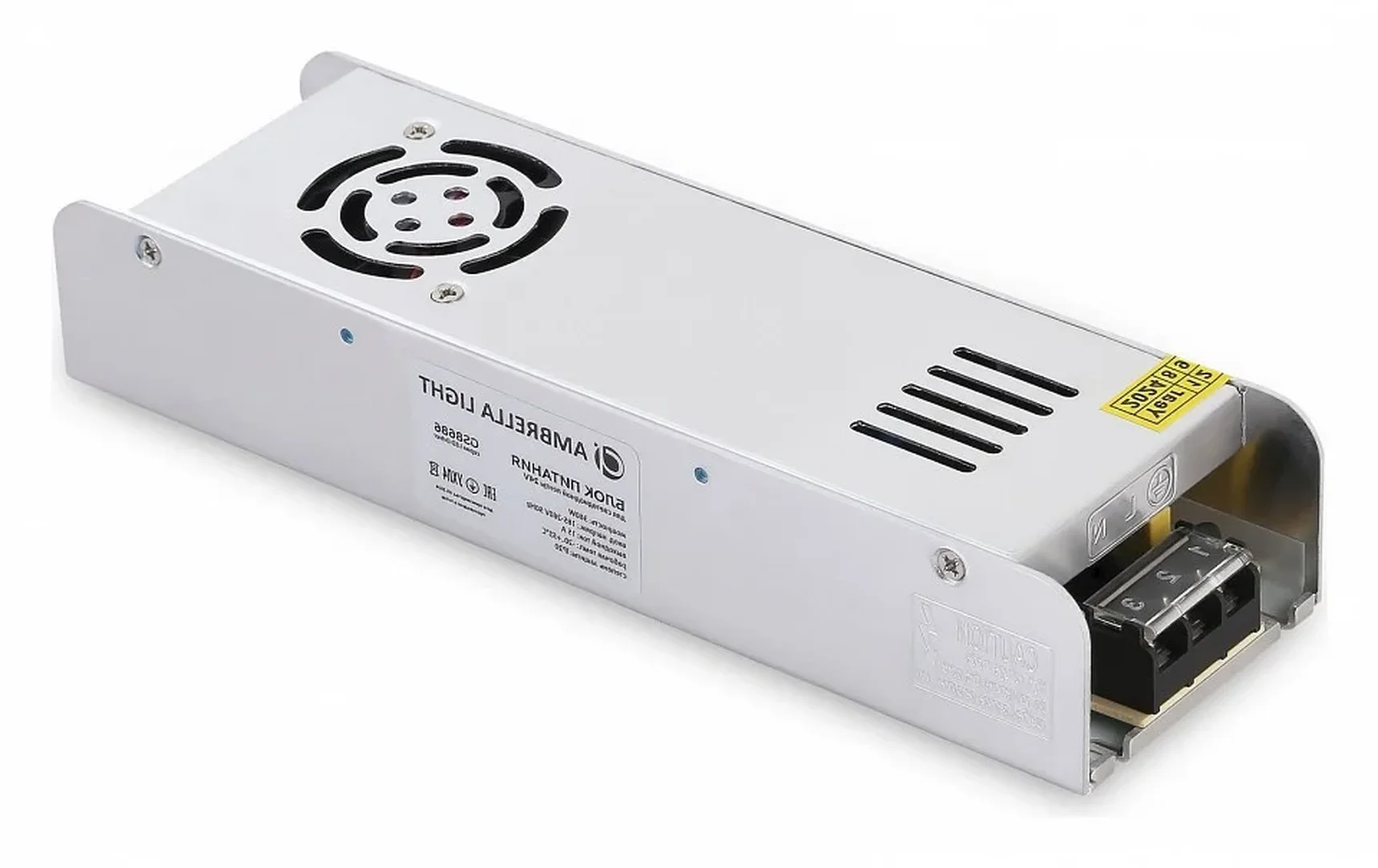 GS8686 блок питания 24V 360W 15A IP20 185-260V EMC 223*67*40