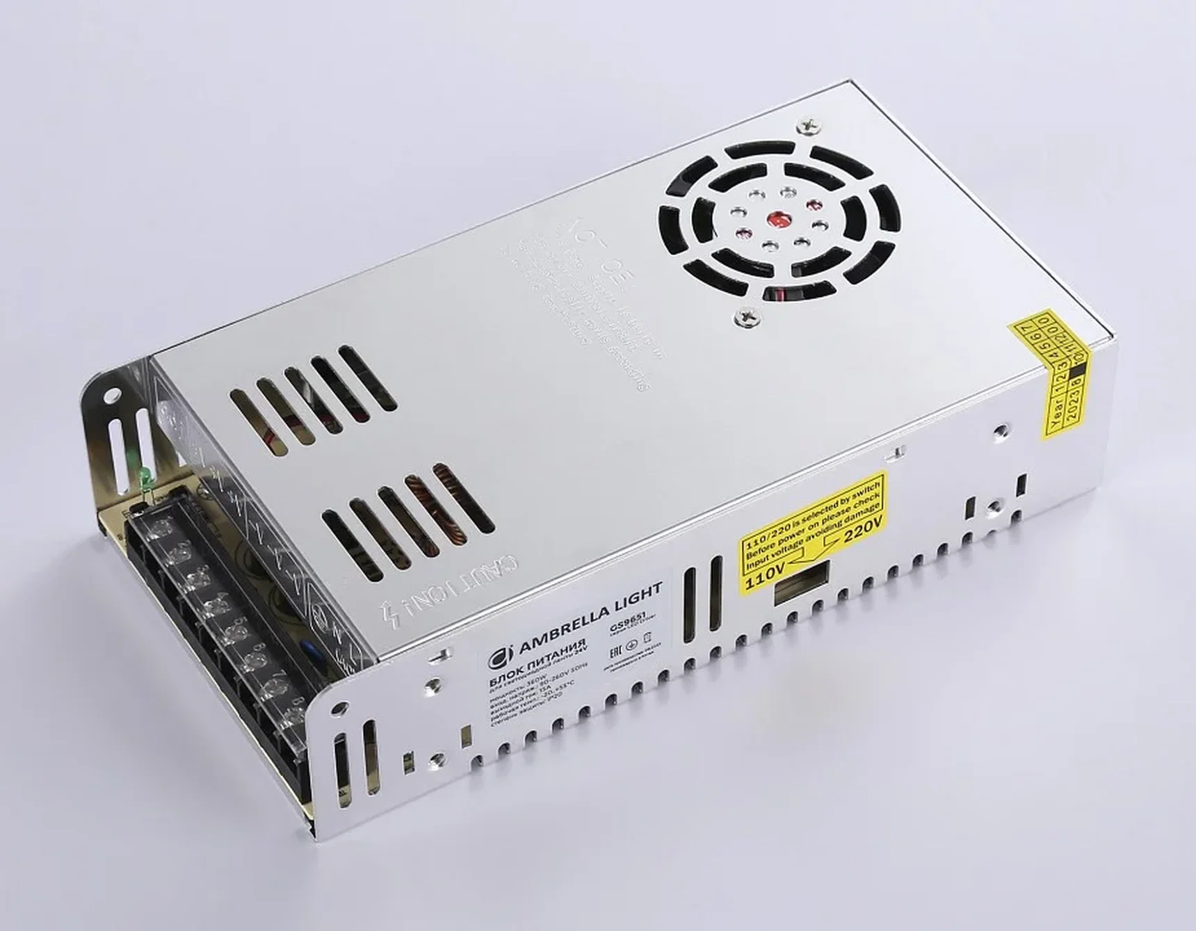 Блок питания LED Driver 360Вт 24В GS9651