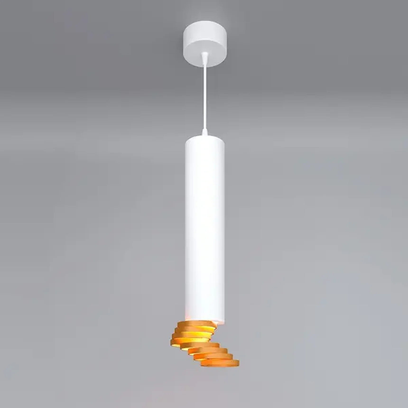 Подвесной светильник Elektrostandard DLN103 GU10 белый/золото 4690389148828