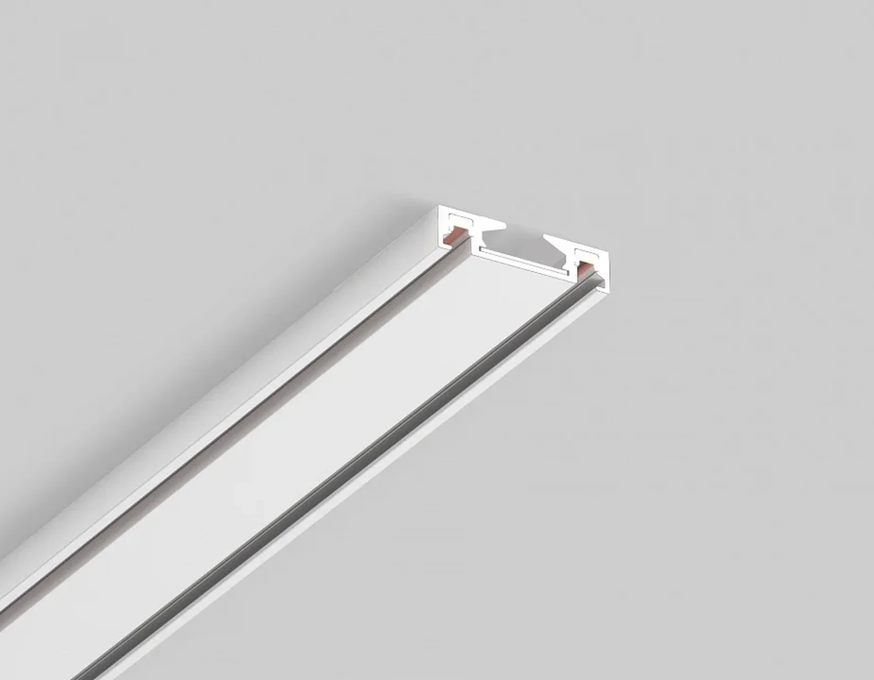 Шинопровод низковольтный накладной Magnetic Ultra Slim GV1001 WH белый IP20 48V 1000*26*6