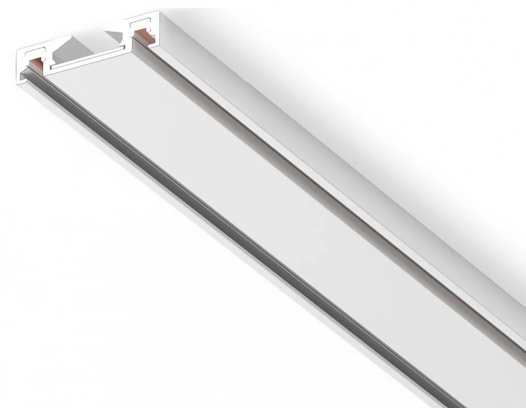 Шинопровод низковольтный накладной Magnetic Ultra Slim GV1001 WH белый IP20 48V 1000*26*6