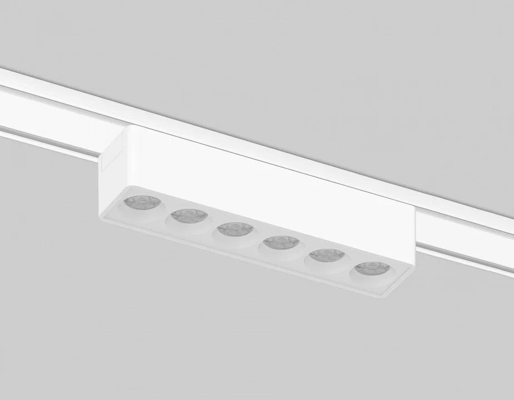 Светильник светодиодный трековый для шинопровода Magnetic Ultra Slim GV1401 WH белый IP20 6W 4200K 48V 24° 122*26*24