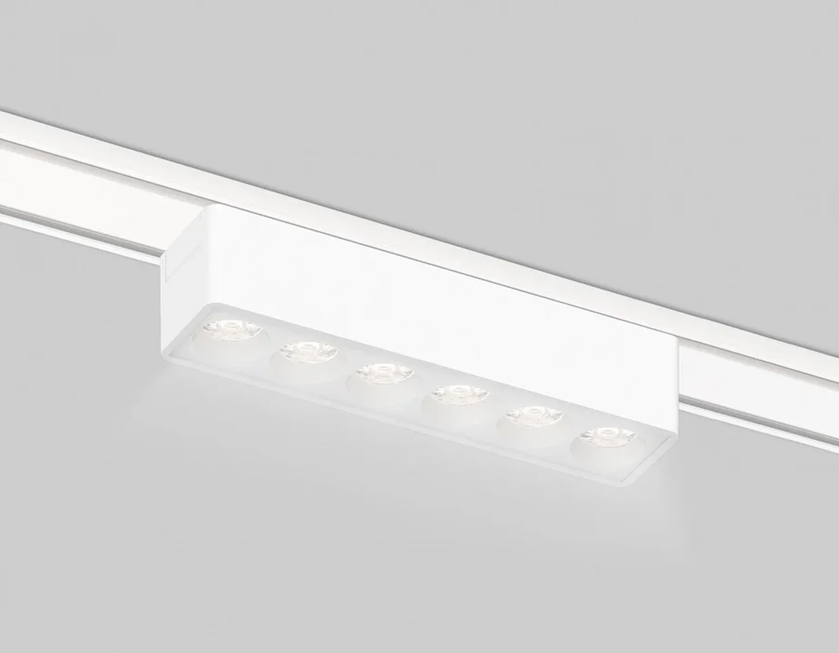 Светильник светодиодный трековый для шинопровода Magnetic Ultra Slim GV1401 WH белый IP20 6W 4200K 48V 24° 122*26*24