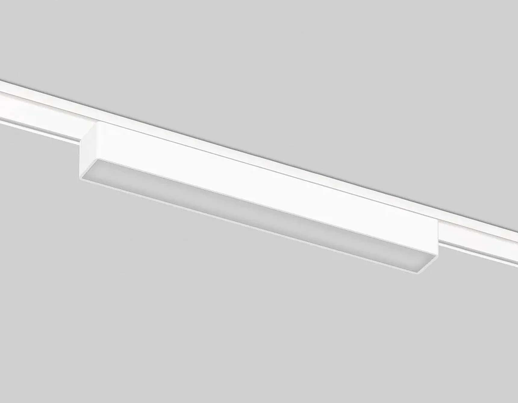 Светильник светодиодный трековый для шинопровода Magnetic Ultra Slim GV1447 WH белый IP20 10W 4200K 48V 230*26*24