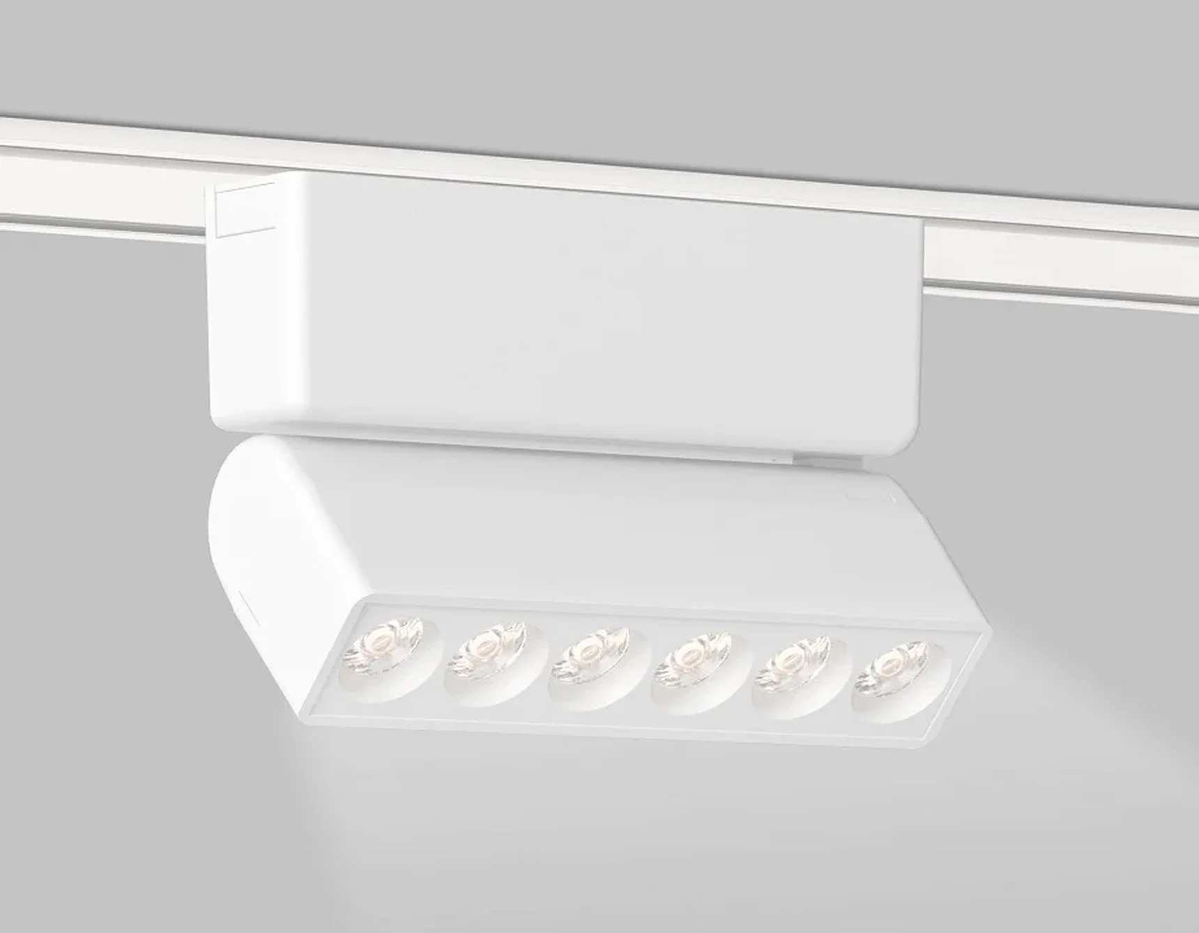 Светильник светодиодный трековый для шинопровода Magnetic Ultra Slim GV1468 WH белый IP20 6W 4200K 48V 24° 122*26*80