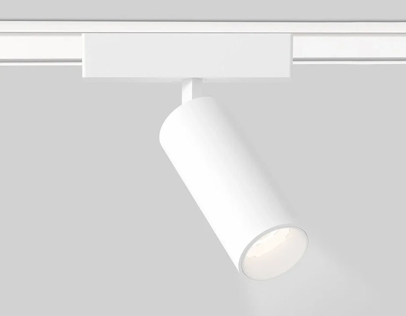 Светильник светодиодный трековый для шинопровода Magnetic Ultra Slim GV1505 WH белый IP20 9W 4200K 48V 24° D44*160
