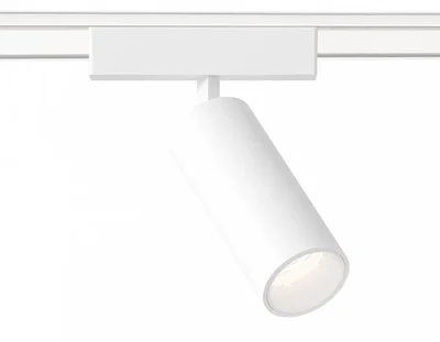 Светильник светодиодный трековый для шинопровода Magnetic Ultra Slim GV1515 WH белый IP20 18W 4200K 48V 24° D55*185