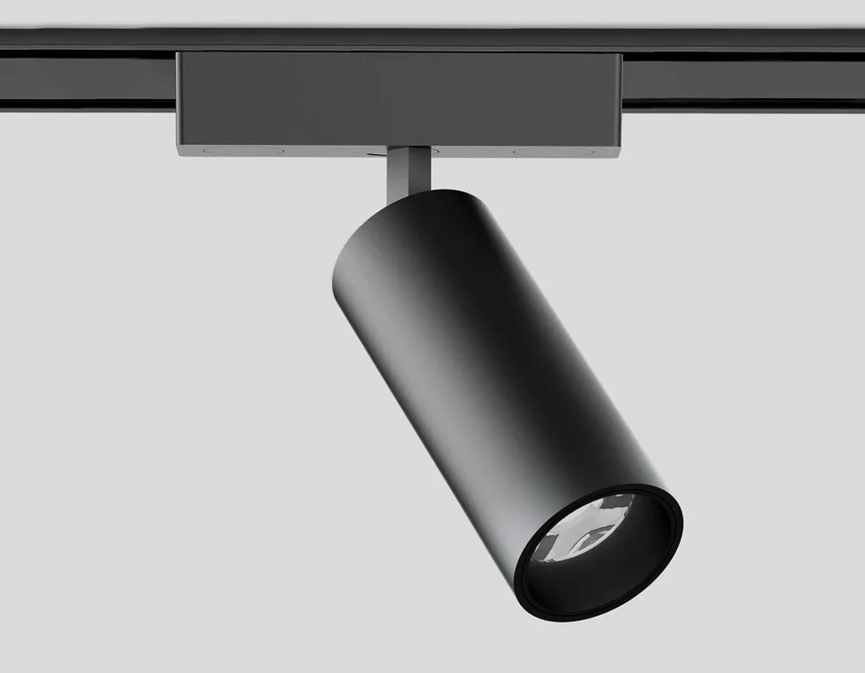 Светильник светодиодный трековый для шинопровода Magnetic Ultra Slim GV1522 BK черный IP20 18W 4200K 48V 24° D55*185
