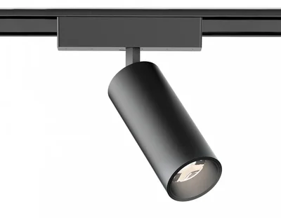 Светильник светодиодный трековый для шинопровода Magnetic Ultra Slim GV1522 BK черный IP20 18W 4200K 48V 24° D55*185