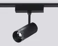 Светильник светодиодный трековый ZOOM для шинопровода Magnetic Ultra Slim GV1571 BK черный IP20 10W 4200K 48V 15-51° D55*185
